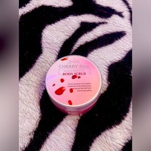 Sugar, scrub flower soap, and flower loofah